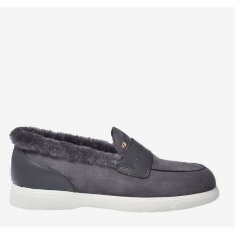 Dámské mokasiny s kožiškem, Baldinini